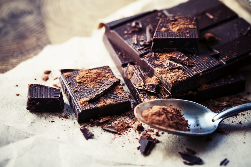 donkere chocolade gezond